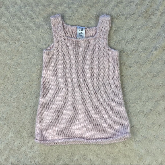GAP Other - Baby Gap Pale Pink Sweater Dress Jumper Wool Blend Size 6-12 Months